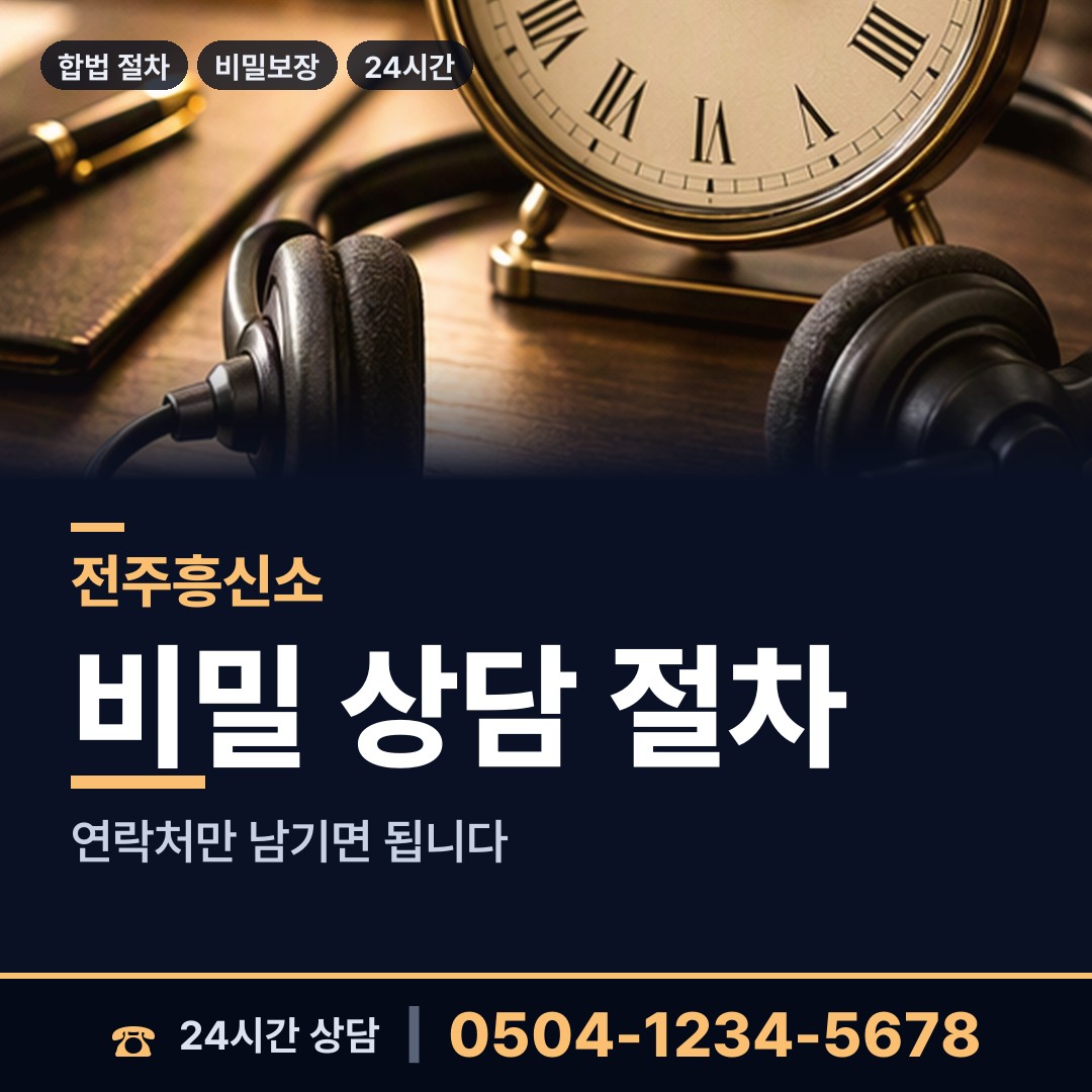 전주 중화산1동 사설탐정 상담 안내